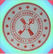 Resim Hazine ve Maliye Bakanliği Araç Stikiri Çok Renkli 