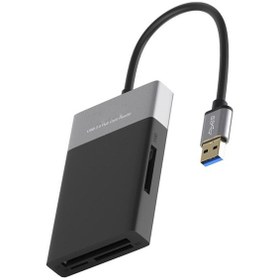 Resim Romix Onten 5215B 6İn1 2Xusb & Çoklu Kart Okuyucu Usb 3.0 