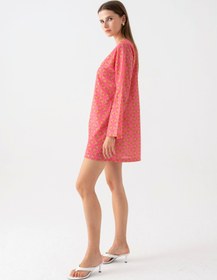 Resim Daiquiri Bağcık Detaylı V Yaka Tunik - M/L 