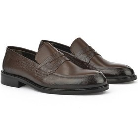 Resim Ziya, Erkek Hakiki Deri Klasik Ayakkabı 1511027z468 Kahve 1511027z468 300 Kahve 