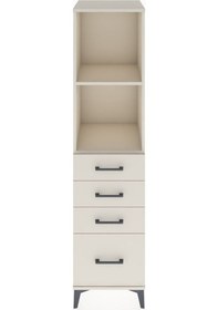 Resim Hyperion Dolap 2 Raflı 4 Çekmeceli 44x44x182 Aytaşı-aytaşı Aytaşı 