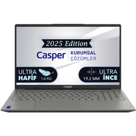Resim Casper Nirvana X700 Ryzen5-7430U 64GB 2TB SSD 15.6\ Freedos Laptop X700.7430-EX00X-G-F 
