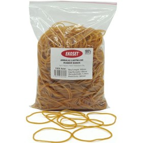 Resim Ekoset 100Mm Kauçuk Paket Ambalaj Lastiği 10.000 Adet 