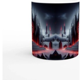 Resim Akrep Burcu Baskılı Kahve Kupası - Burçlar Krallığı Şatosu Vs3 