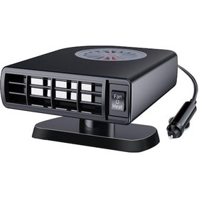 Resim Suntek Ön Cam Buğu Çözücü Kamyonlar İçin Taşınabilir 12 V Otomatik Isıtma Fanı 