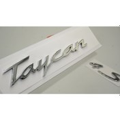 Resim Porsche Taycan 4S Bagaj 3M 3D Abs Yazı Logo Amblem Orjinal Ürün (548285607) 