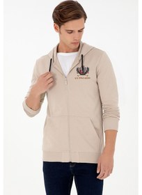 Resim U.s. Polo Assn. Erkek Taş Hırka Örme 50293649-vr049 Taş 