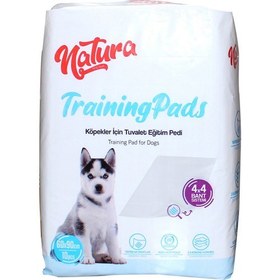 Resim Natura Kaydırmaz Bantlı Köpek Tuvalet Eğitim Pedi 10'lu 60X90 cm 