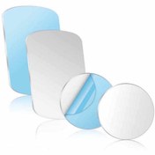 Resim Genel Markalar 2 Adet Manyetik, Mıknatıslı Telefon Tutucular Için Metal Plaka (1 DAİRE 4CM, 1 DİKDÖRTGEN 6.5/4.5CM) 