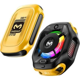 Resim Memo CX12 Manyetik Rgb Oyun Soğutucu, Pubg Için Powerbankli Kablosuz Radyatör Fan 