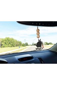 Resim Laputa Tükkan Psikopat Kedi ( Pıçaklı ) Figürlü Dikiz Aynası Pleksi Araba Süsü 