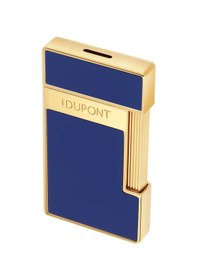 Resim S.t. Dupont Slimmy Mavi Lake Çakmak 28225 Altın 
