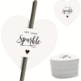 Resim 25/50/100 Adet/Paket Kalp Şekilli Işıklı Etiketler - Aşkınızı Aydınlatın! Düğün Sis Partileri, Kart Tutucular ve Düğün Hediyeleri İçin İdeal, Mükemmel Parti Dekoru. Yılbaşı, Noel ve Tüm Bayramlar İçin Harika 