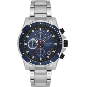 Resim Frank Alex Gümüş Çelik Kordon Erkek Kol Saati L-07248m.04 Gümüş 