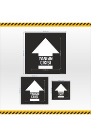 Resim isgtabelam 60x60 Cm/kompozit /Yangın Çıkışı Boyama Şablonu 