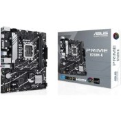 Resim Asus Prıme B760M-K Ddr5 8000MHZ 1xvga 1xhdmı 2xm.2 USB 3.2 Matx 1700P (13-12.nesil Işlemci Uyumlu) 