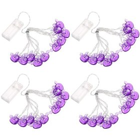 Resim Maiyame Halloween Batman Figürlü Led Işık Zinciri 4'lü Paket - 2 Metre 10 Işık, Ev Dekorasyonu Holiday Stüdyosu 