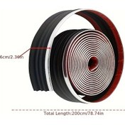 Resim Globalbloom 2 Metre Araç Yan Koruma Ve Dekor Şeridi Tüm Modellere Uygun Çizilmez 