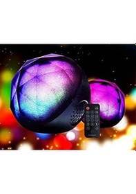 Resim Renkli Bluetooth Hoparlör Ses Bombası Elmas Kablosuz Hoparlör 