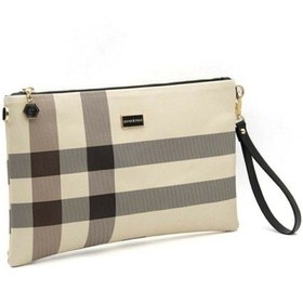 Resim El Çantası Kadın 1034-37707 Silver Polo Clutch M48 Krem-mat Taba Krem-mat Taba 