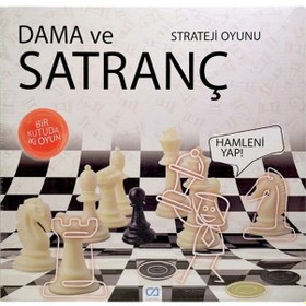 Resim Ca Games Dama Ve Satranç Plastik Kutulu 
