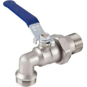 Resim 3/4 Küresel Musluk Başlık Pirinç Sarı Malzeme ( Lisinya ) 