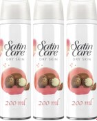 Resim Satin Care Tıraş Jeli Kuru Ciltler 200ml X3 Adet 