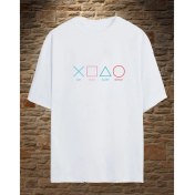 Resim DAXİS Sportwear Company Baskılı Oversize TShirt 