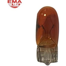 Resim Büyük Dipsiz Ampül Amber 27169 12v 5w Sarı 