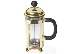 Resim Feyza Design Cam French Press, Bakır Detaylı Çelik Kaplama, 350ML - Şık ve Kullanışlı 
