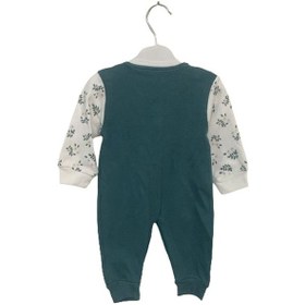 Resim Aziz Bebe Kurdaleli Fiyonklu Fisto Yakalı Kız Bebek Tulum 6905 001 