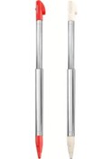 Resim Willowhaven 2 Adet Metal Stylus Kalem 3ds Xl Uyumlu Kırmızı Ve Beyaz 