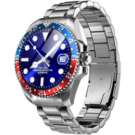 Resim ZCWATCH V0525 316L Paslanmaz Çelik, Döner Bezel, Bt Call, Spor Sağlık, IP68 Profesyonel Akıllı Saat 