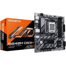Resim Gigabyte B840M DS3H DDR5 M.2 Type-C AM5 Soket Gaming Anakart 