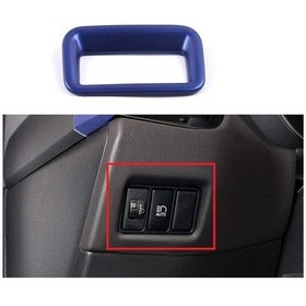 Resim Toyota C-HR İçin Uyumlu Kontrol Panel Kaplama Mavi || Chr - C-Hr - Ch-R 