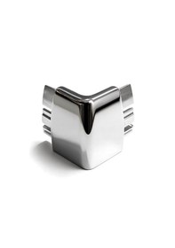 Resim Ayrıntıshop Duşakabin Alüminyum Köşe Plastik Takoz 1 Adet Krom 