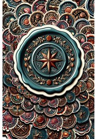 Resim Vintage Seal Mühürler Etiket Seti - Bullet Journal, Scrapbook, Planlayıcı, Ajanda Sticker Seti Diğer 