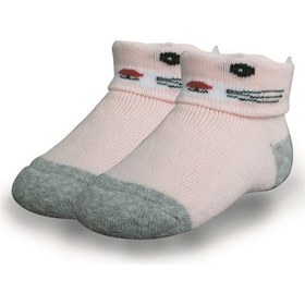 Resim Bibaby Biorganic Cunning Havlu Çorap 68375 Pembe 