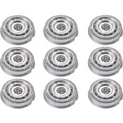 Resim Philips Norelco Serisi S9000 RQ12 Shavers Blade Head Için 9 Adet SH90 Tıraş Alir Yedek Kafalar (Yurt Dışından) 