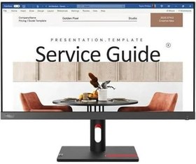 Resim Lenovo ThinkVision S24i-30 24" Sınıf Full HD LED Monitör - 16:9 - Raven Black, Storm Grey 