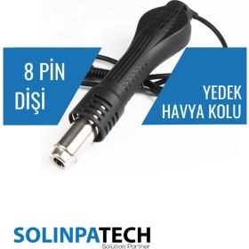 Resim Solinpatech Sıcak Hava İstasyonu Üfleme Yedek Kolu 8 Dişi Pin 