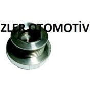 Resim K4M K9K Clio Kangoo Megane Alternatör Kasnağı 6 Kanal 7700110616 