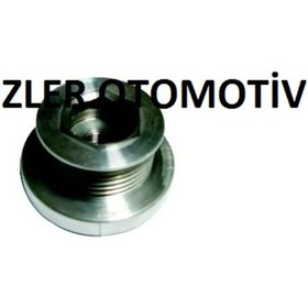 Resim K4M K9K Clio Kangoo Megane Alternatör Kasnağı 6 Kanal 7700110616 