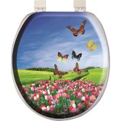 Resim Softy Classic Desenli Yumuşak Klozet Kapağı 