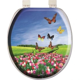 Resim Softy Classic Desenli Yumuşak Klozet Kapağı 