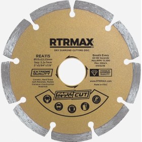 Resim Rtrmax REA230 Soketli Elmas Testere 230*22MM 
