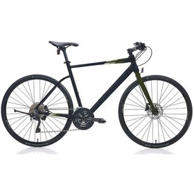 Resim CARRARO SPORTIVE 330 ERKEK ŞEHİR BİSİKLETİ 520H HD 28 JANT 30 VİTES MAT KOYU GRİ HAKİ AÇIK YEŞİL 