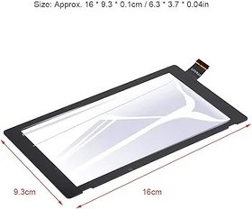Resim Rankomu Touch Screen Touch Screen LCD Display Screen Replacement for Nintendo Switch, Game Player Screen, Compatible with Original Device, High-Quality, Easy Installation 