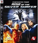 Resim Ps3 Fantastic Four Rise Of The Silver Surfer %100 Orjinal Oyun 