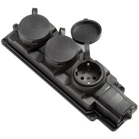 Resim Tem Kauçuk Grup Priz Monofaz Üçlü 3x16a Tem 